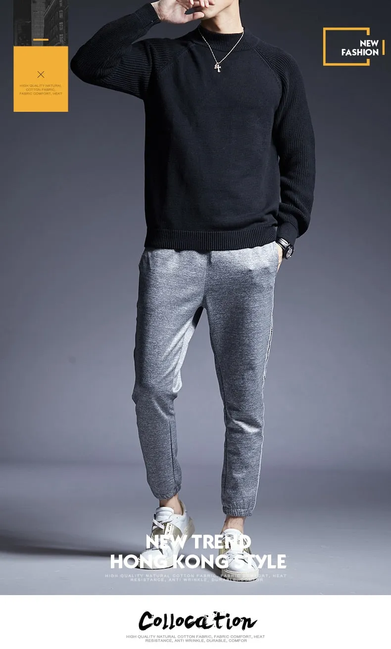 2020 New Fashion Man Pullovers Turtleneck
