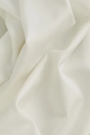 30x160 cm // Basic Stretch Jersey - Bright White
