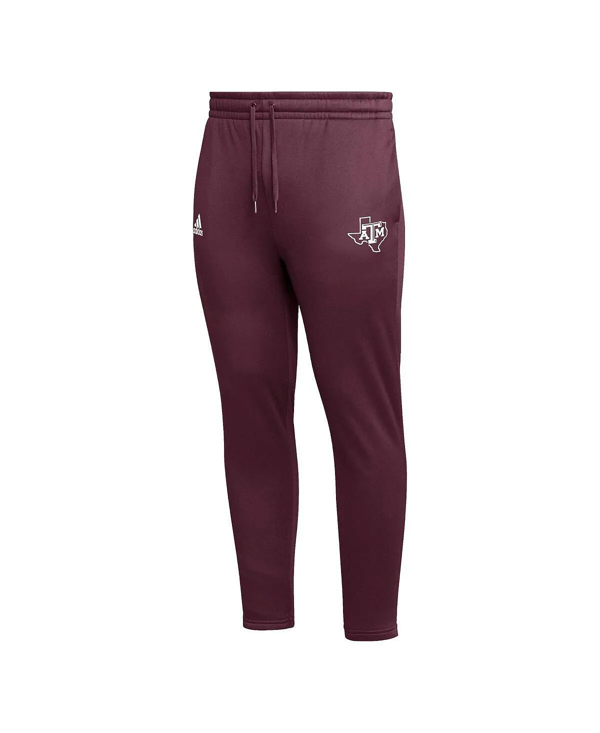 adidas maroon texas a&m aggies aeroready men's tapered trousers