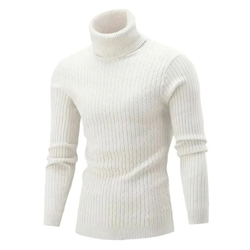 Autumn Winter Men's Turtleneck Sweater cho