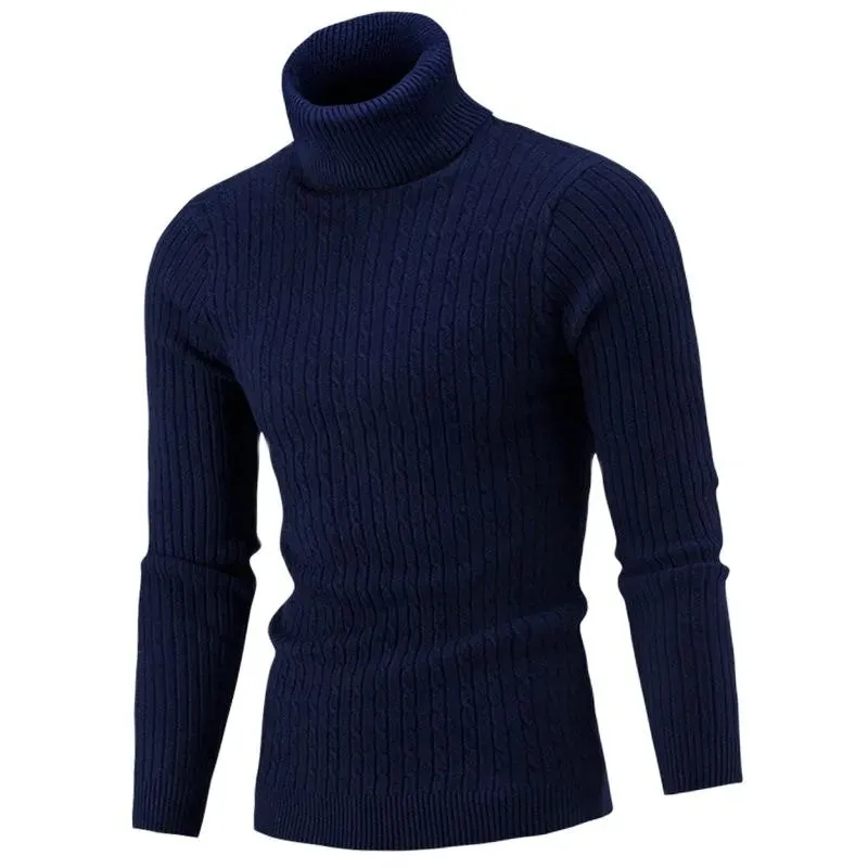 Autumn Winter Men's Turtleneck Sweater cho