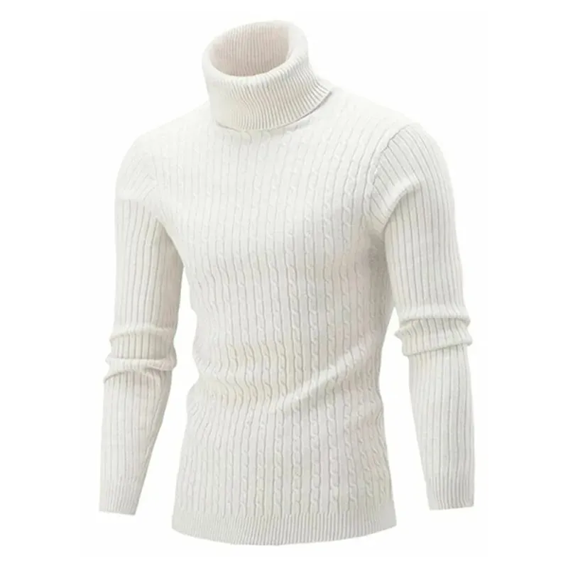 Autumn Winter Men's Turtleneck Sweater cho