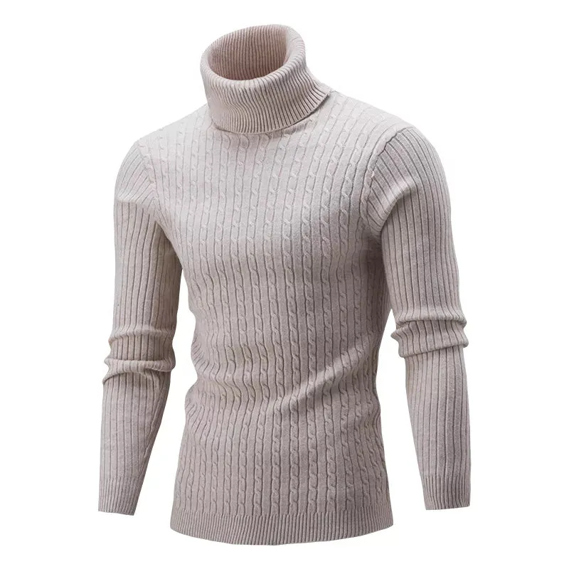 Autumn Winter Men's Turtleneck Sweater cho