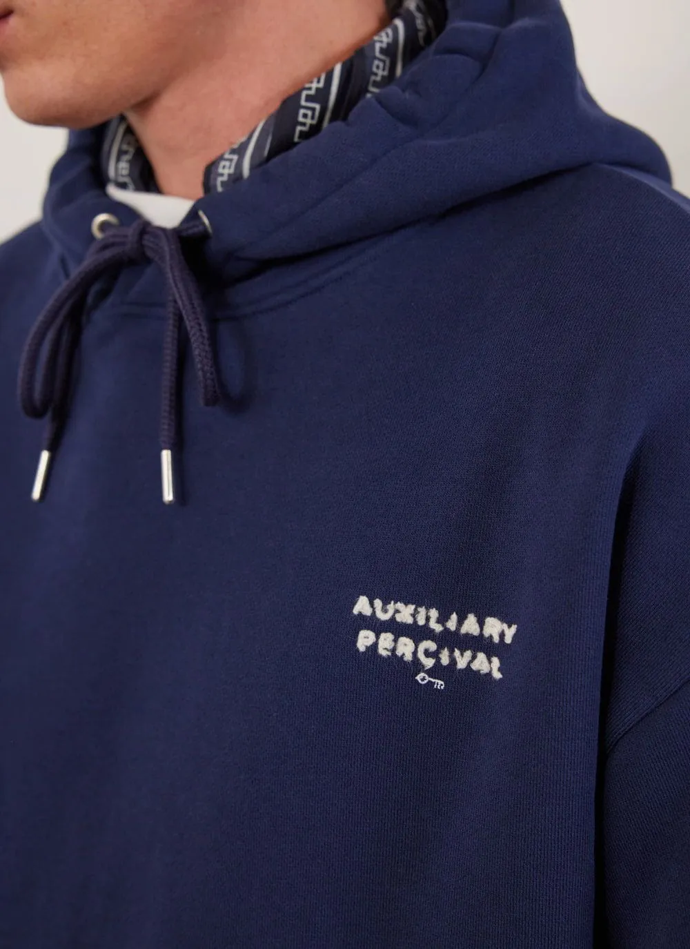 Auxiliary Hoodie 01 | Cotton | Navy