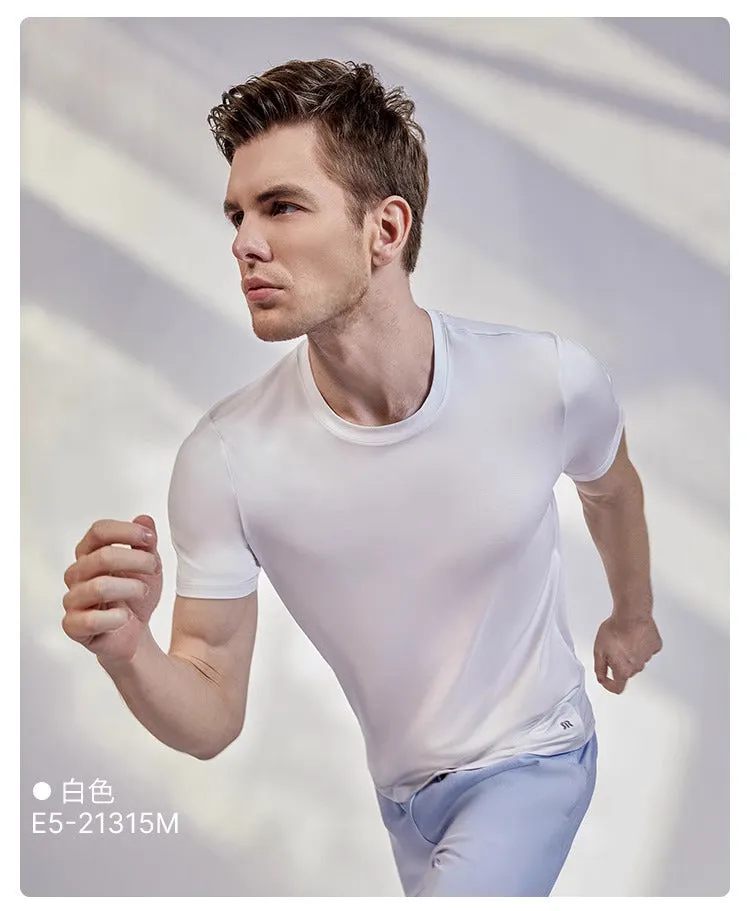 BECOVER COLLECTION - Men's 60S Tencel Modal Breathable Dry-Fast T-Shirt Tops