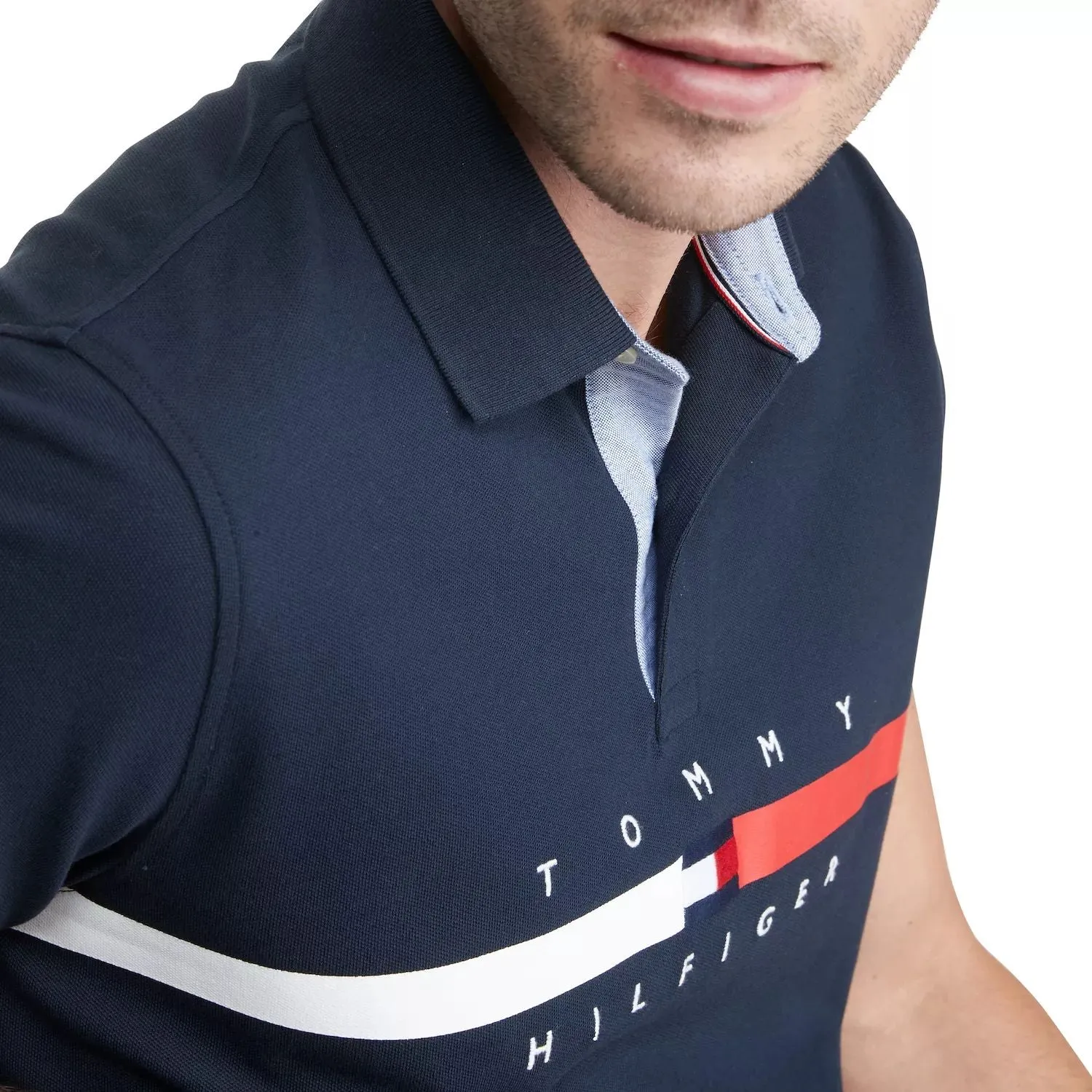 Big & Tall Logo Polo Tommy Hilfiger