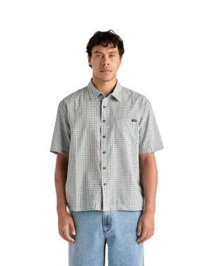 Boxcar Shirt Blue Check