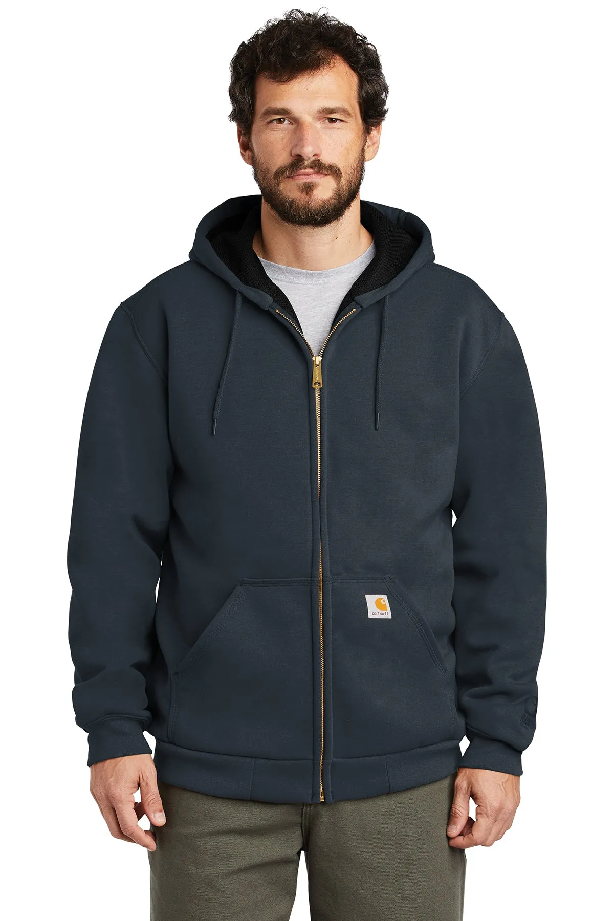 Carhartt Rain Defender Rutland Thermal-Lined Hooded Zip-Front Sweatshirt