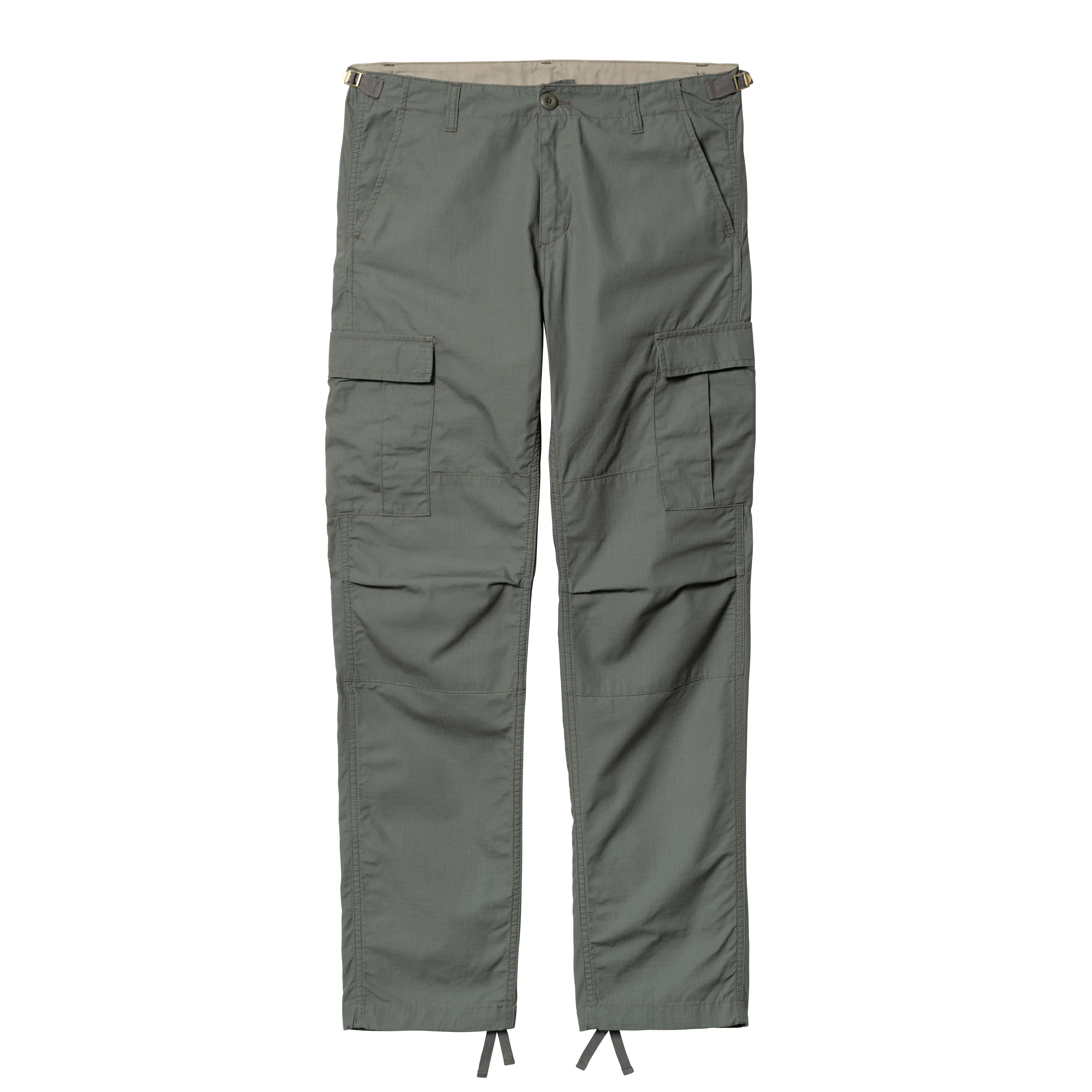 Carhartt WIP Aviation Pant - Smoke Green (Rinsed)