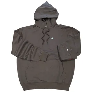 CHAMPION “SUPER FLEECE” SMALL LOGO CONE HOODY- WARM CHOCOLA BROWN