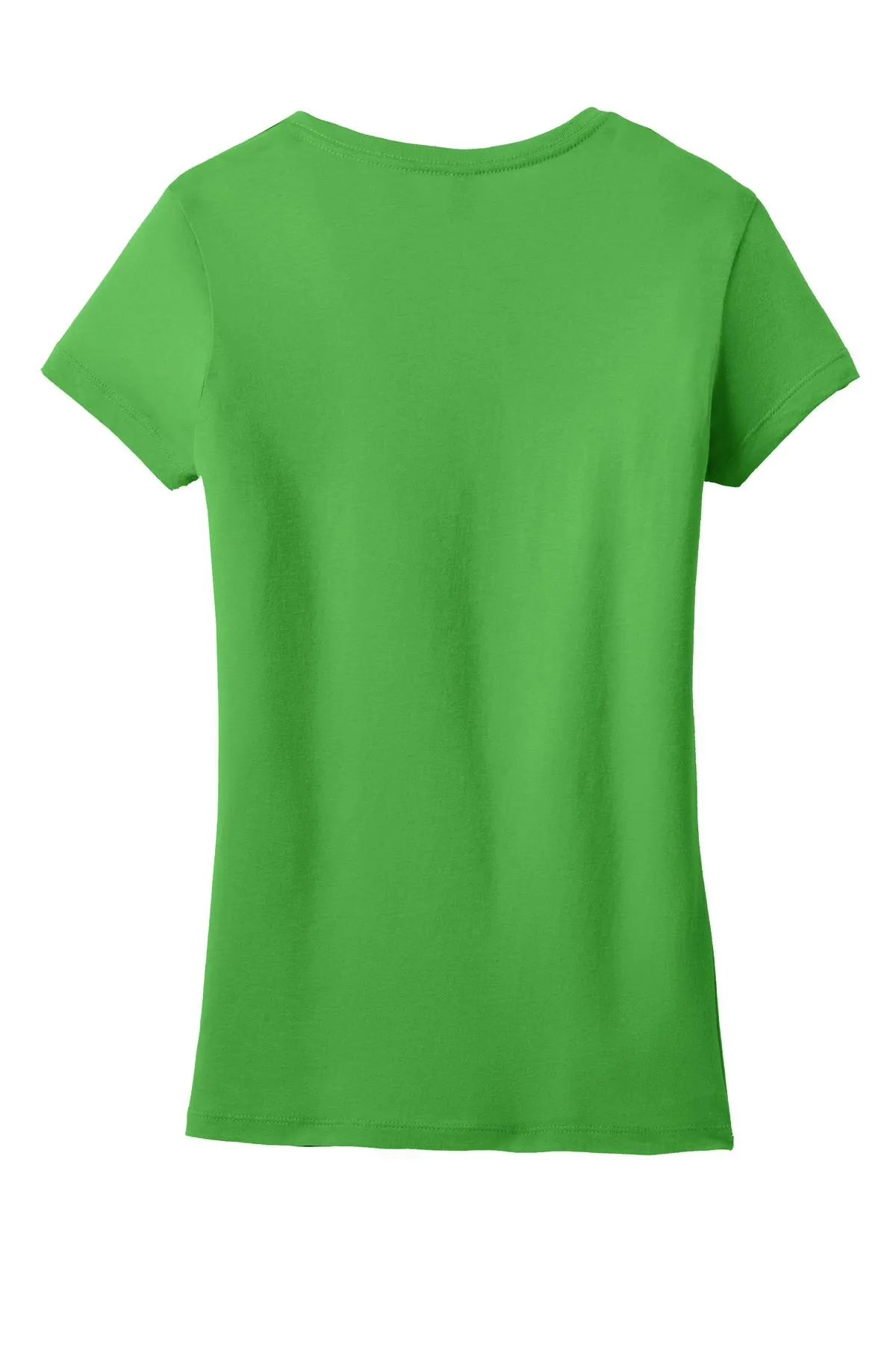 District Juniors Soft Wash V-Neck Tee. DT4501
