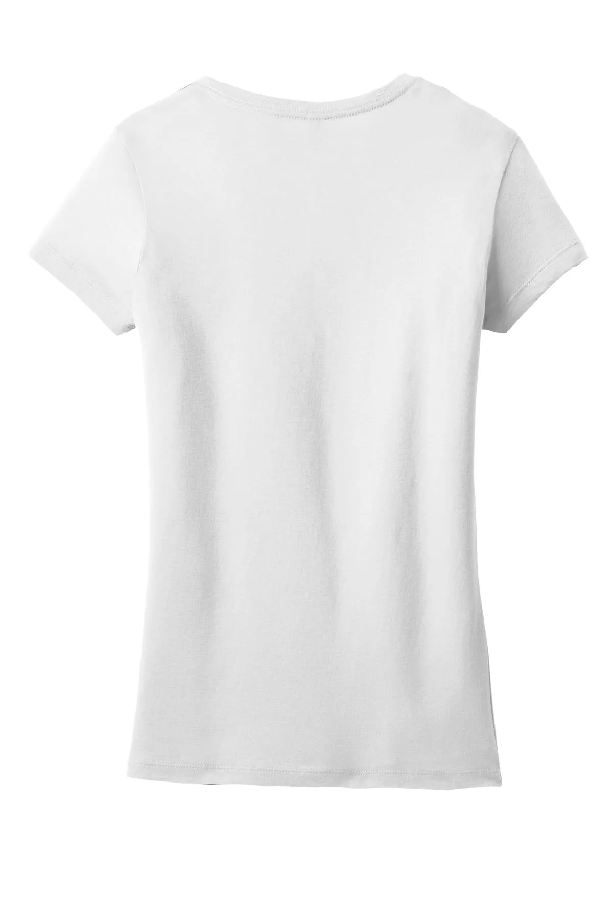 District Juniors Soft Wash V-Neck Tee. DT4501