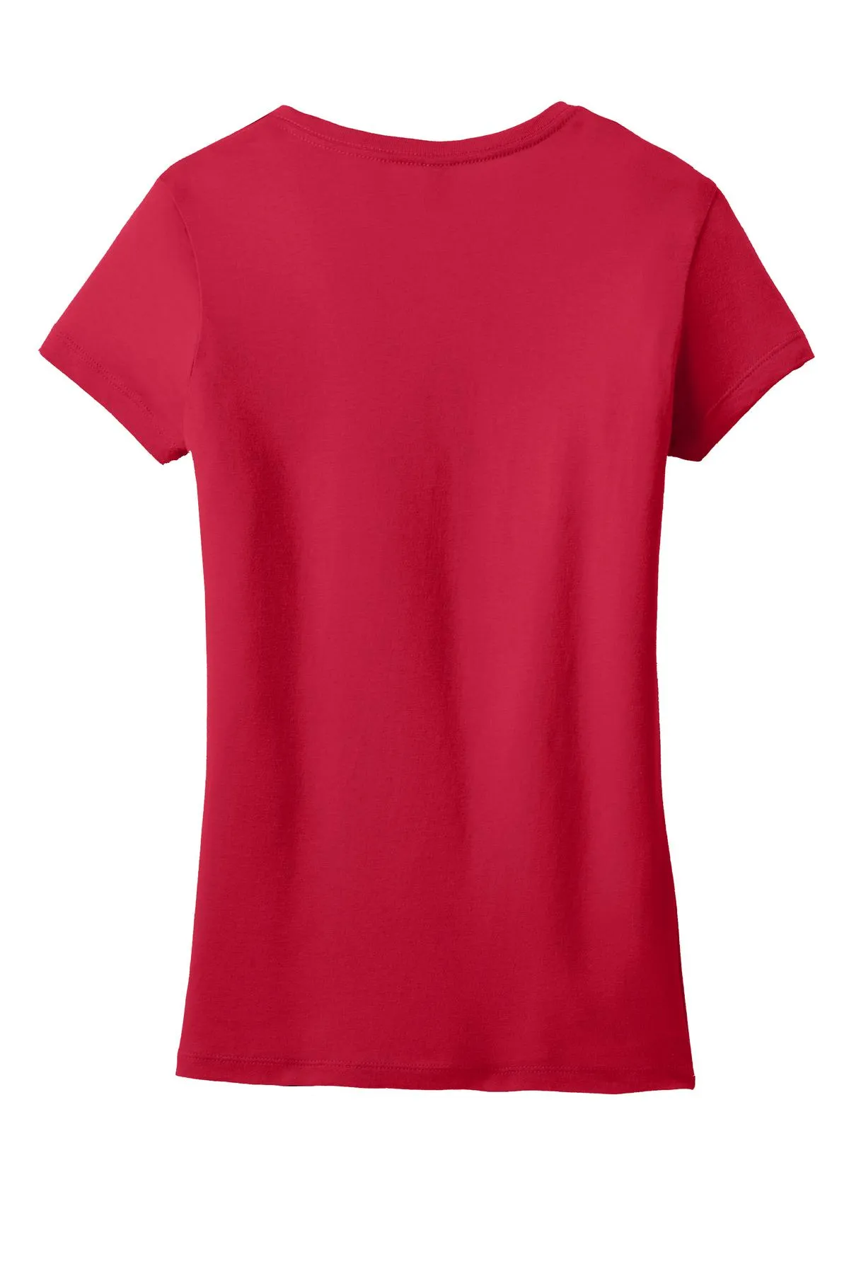 District Juniors Soft Wash V-Neck Tee. DT4501