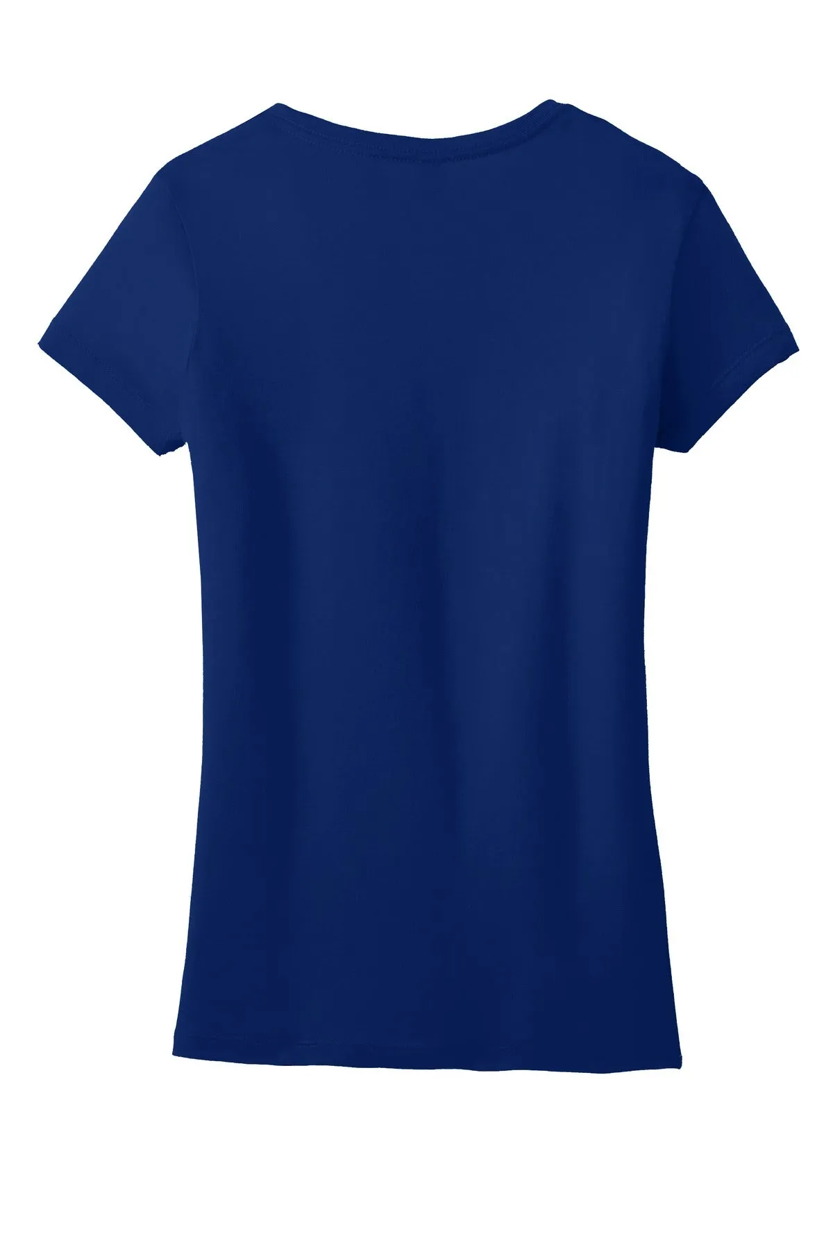 District Juniors Soft Wash V-Neck Tee. DT4501