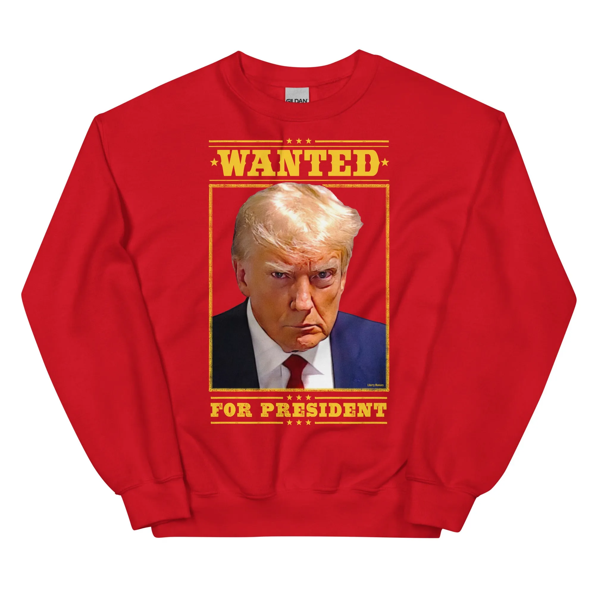Donald Trump Mugshot Crewneck Sweatshirt
