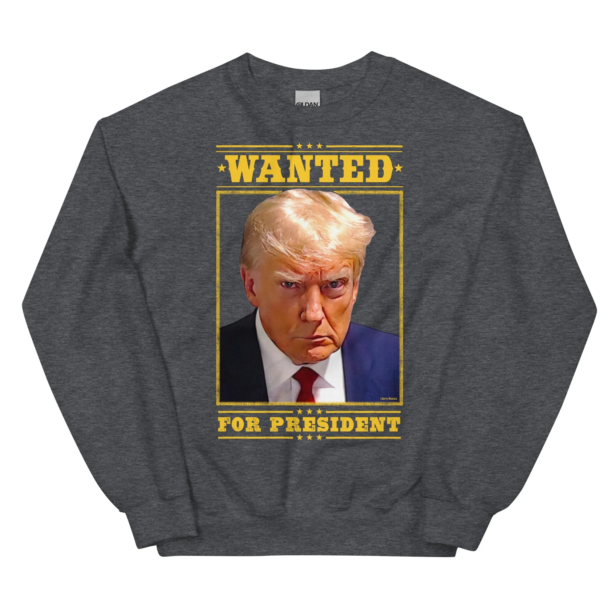 Donald Trump Mugshot Crewneck Sweatshirt
