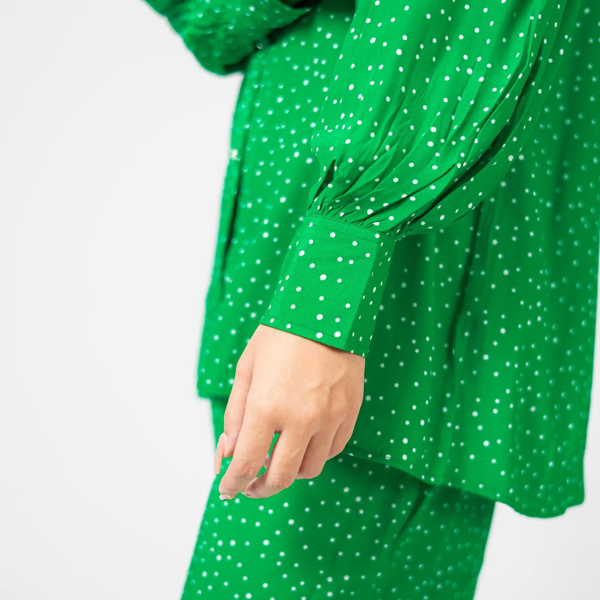 East West Women’s Polka Dot Printed CO-Ord Set
