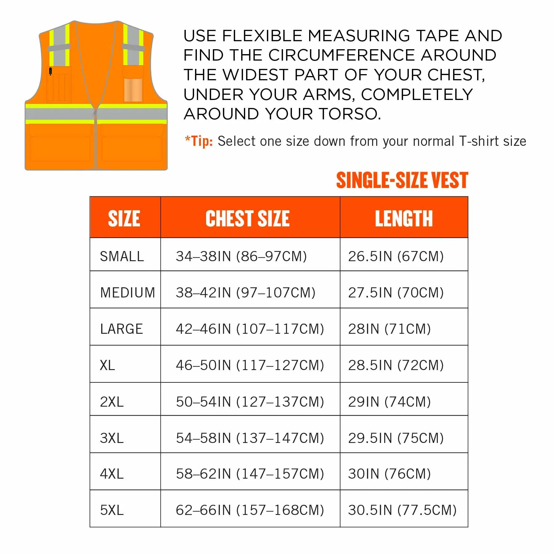 Ergodyne 24576 8246Z-S 2XL Orange Class 2 Two-Tone Mesh Vest - Single Size