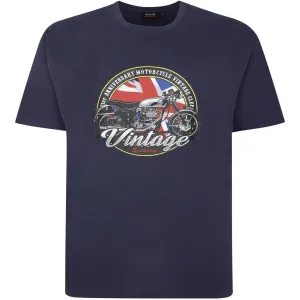 Espionage Mens Motorcycle Big & Tall Short Sleeve T-Shirt