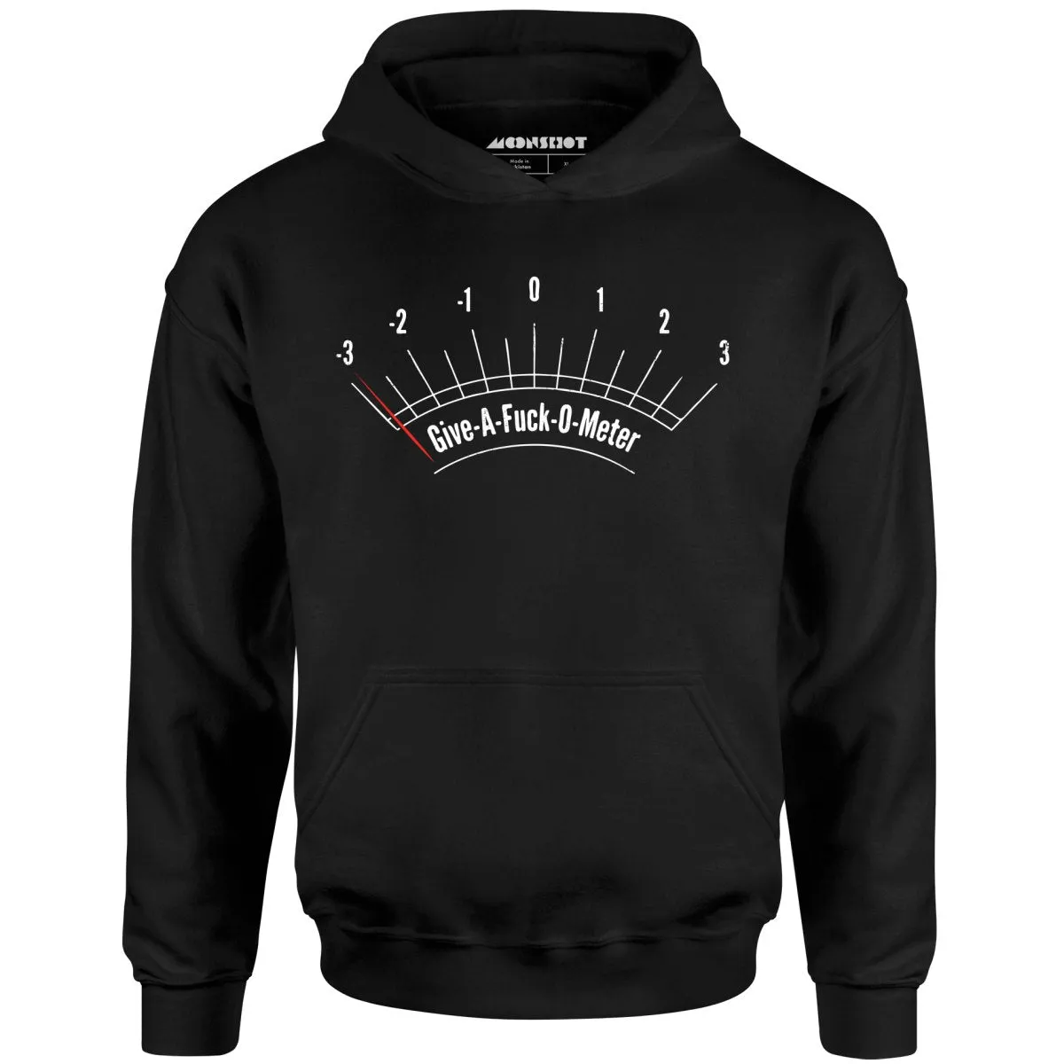 Give-a-fuck-o-meter - Unisex Hoodie