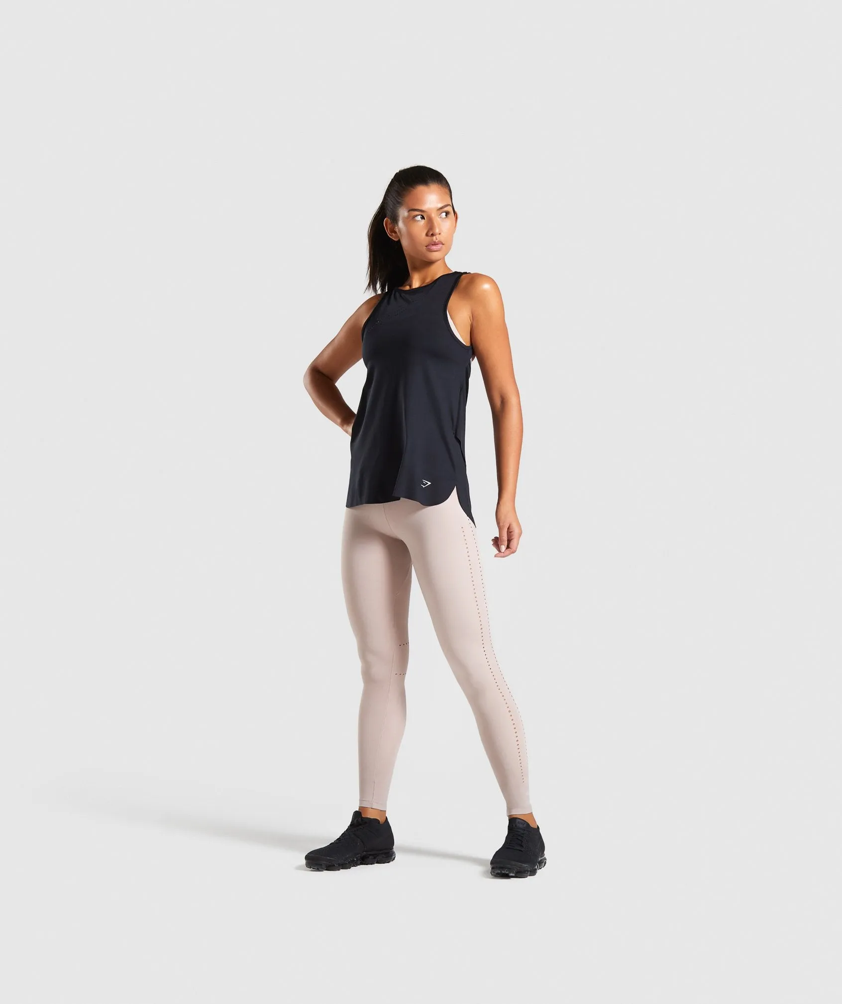 Gymshark Laser Cut Tank - Black