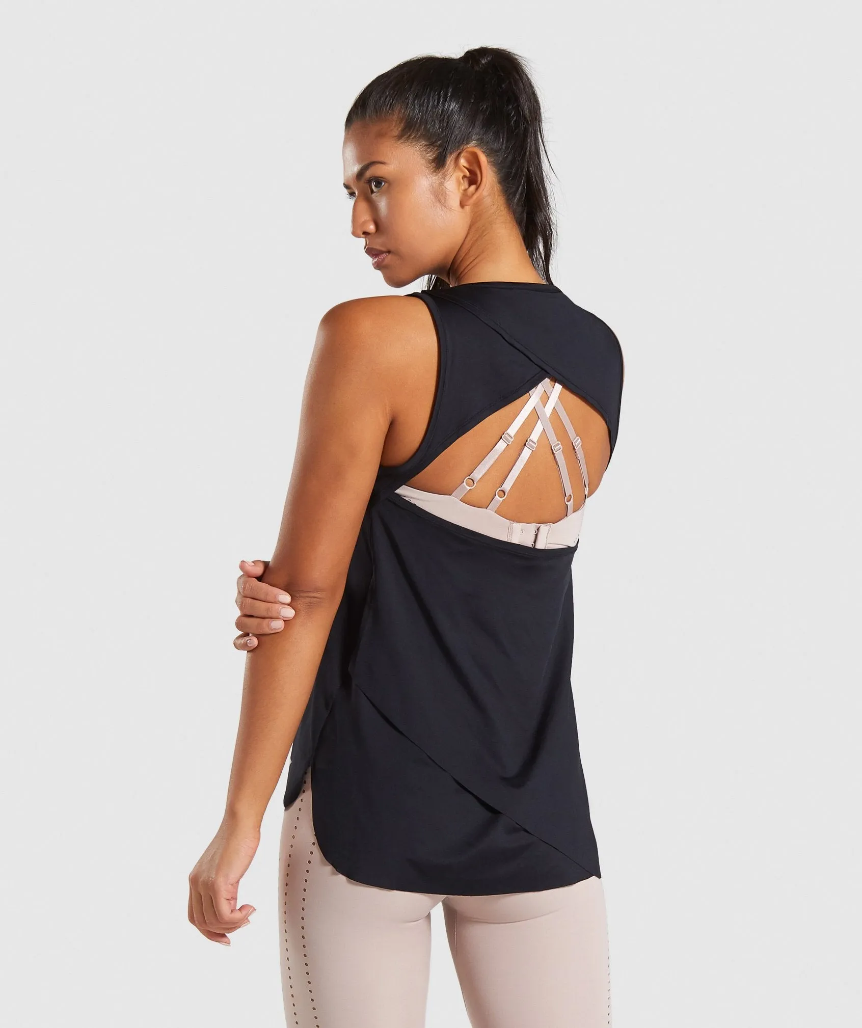 Gymshark Laser Cut Tank - Black