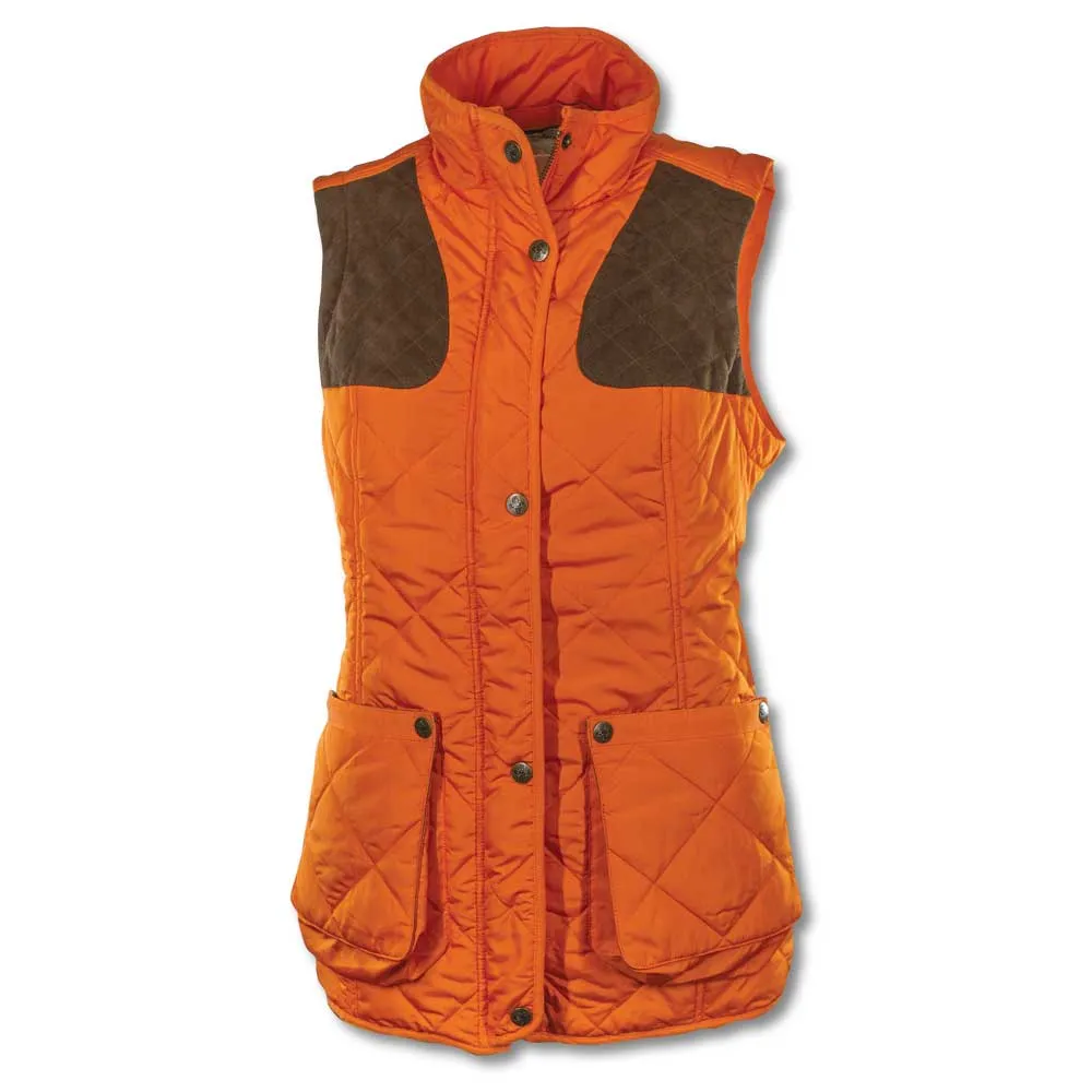 Huntress Quilted Vest with Gamebird Lining