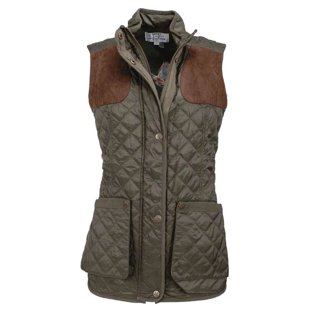 Huntress Quilted Vest with Gamebird Lining