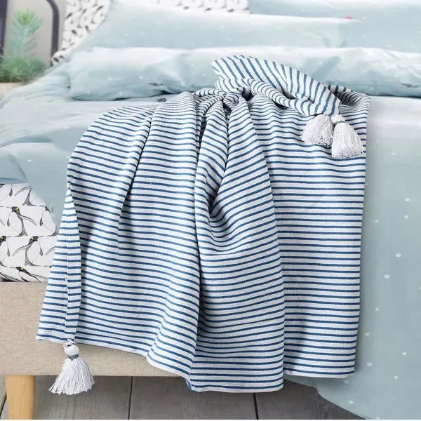 Insignia 80216BLU Blue Throw Blanket