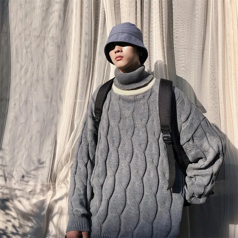 [Korean Style] High-Quality Cashmere Turtleneck Knit