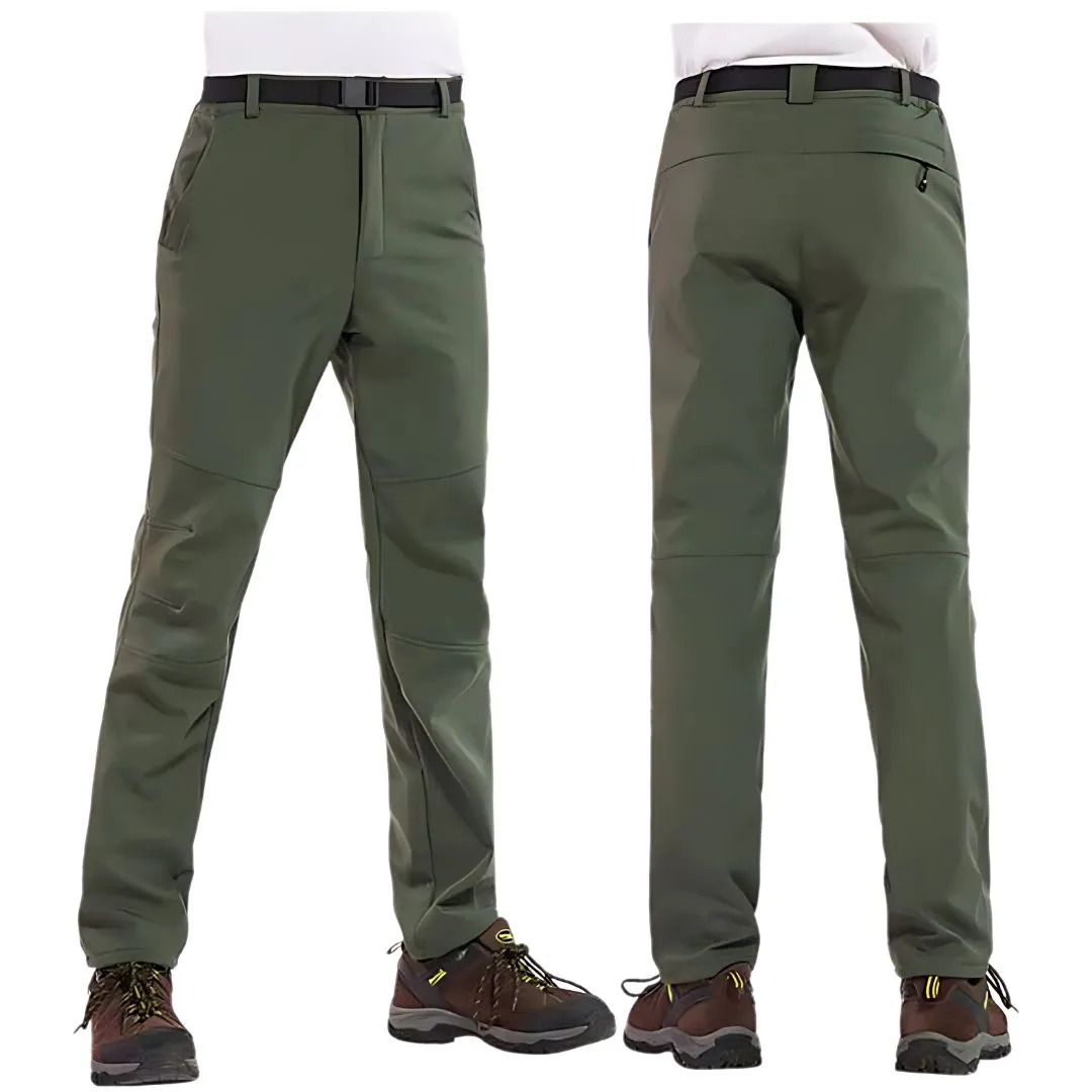 Men's Winter Fleece Waterproof Hiking Pants