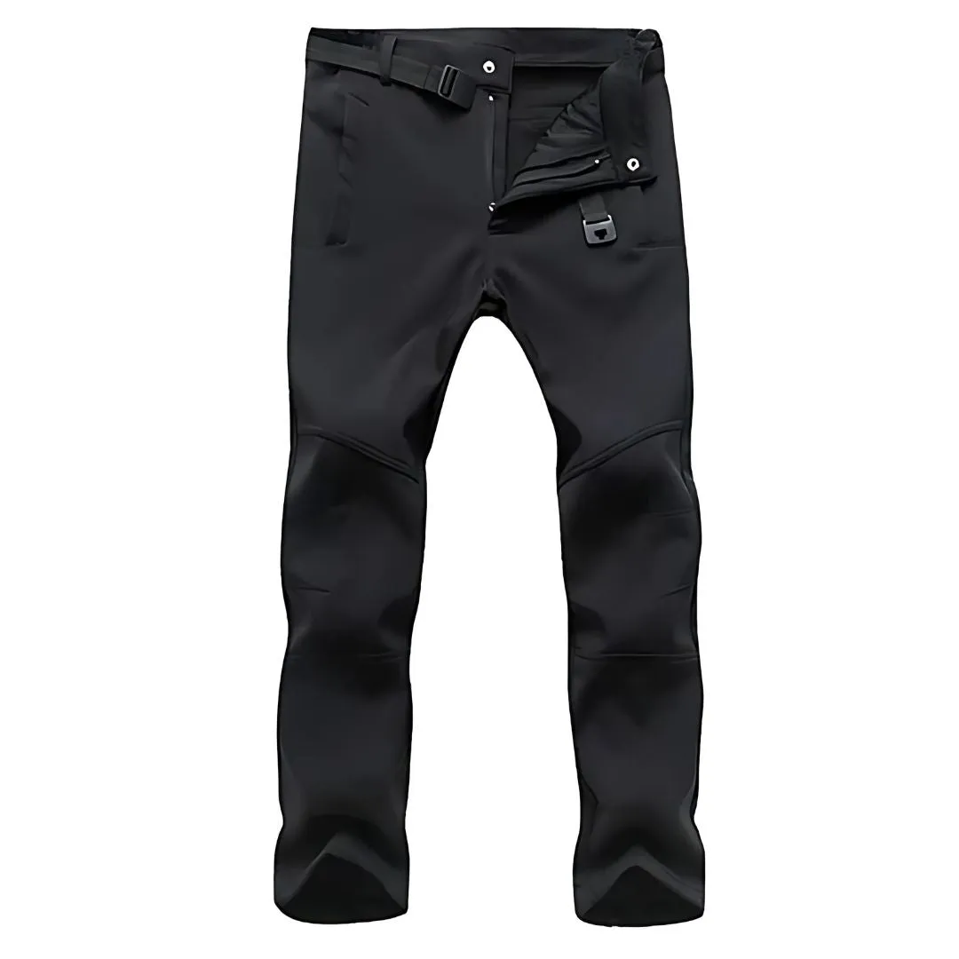 Men's Winter Fleece Waterproof Hiking Pants