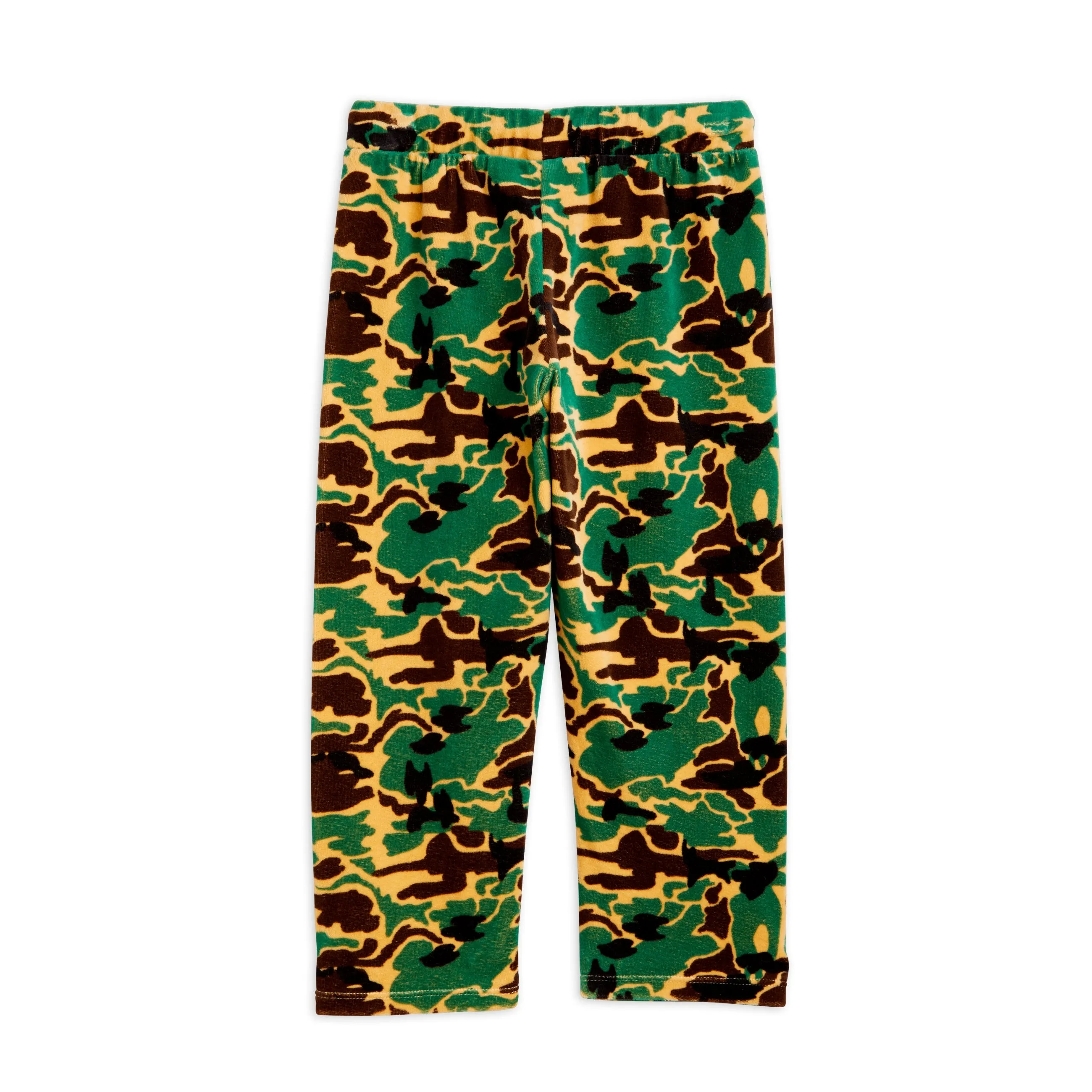 MINI RODINI - Camo Velour Trousers