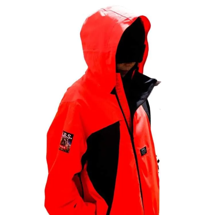 MRS HARUMAKI SNOW JACKET (Japanese Brand) Blazing Orange [Unisex]