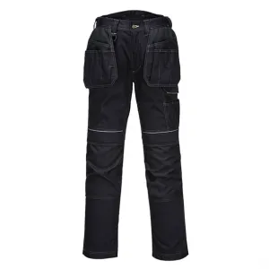 Portwest Black Holster Work Trousers Size 34 - BA188-34