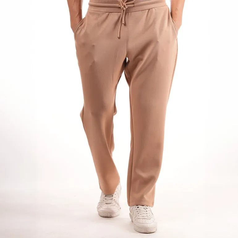 Premium Straight Pants For Men - Light Brown