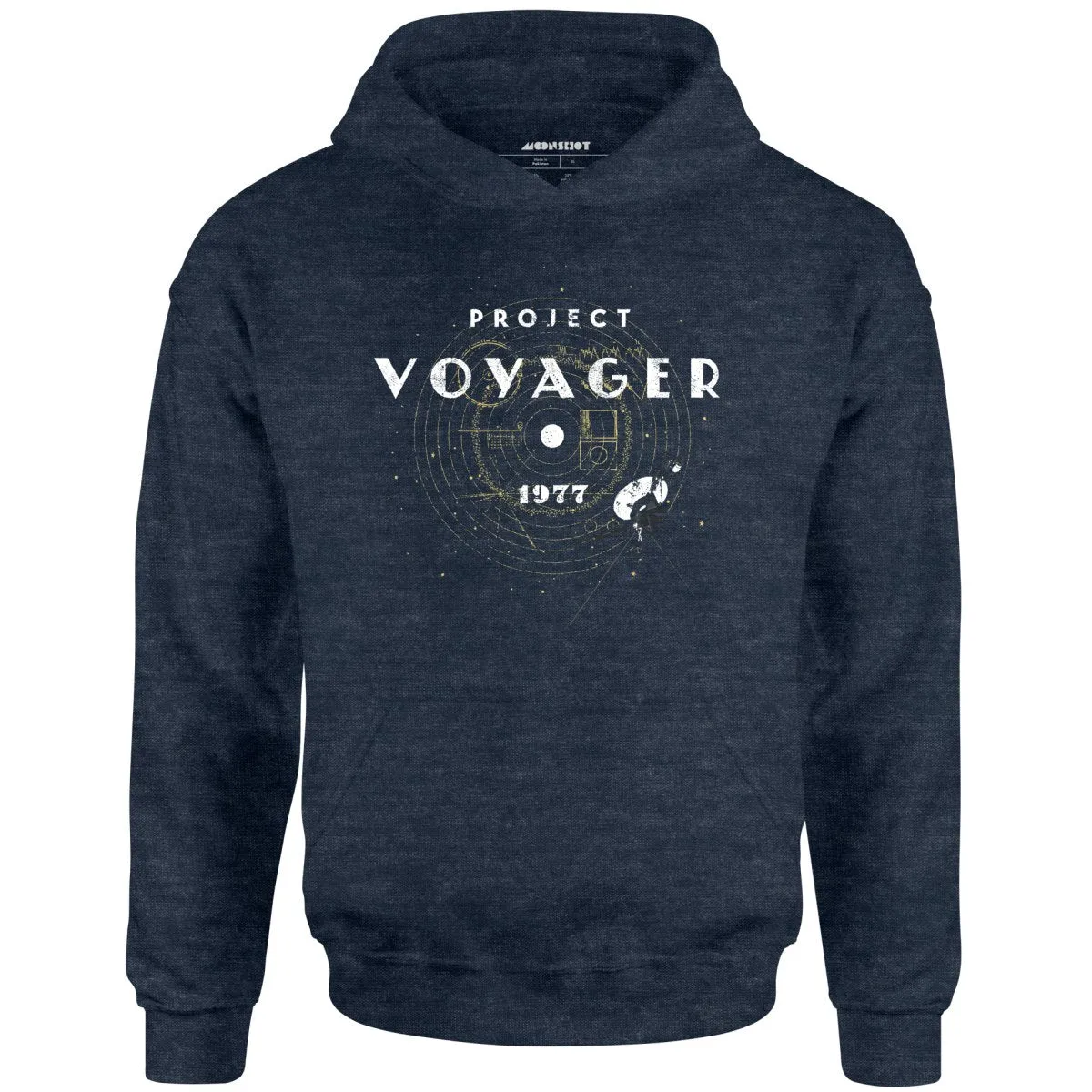 Project Voyager Mission - Golden Record - Unisex Hoodie