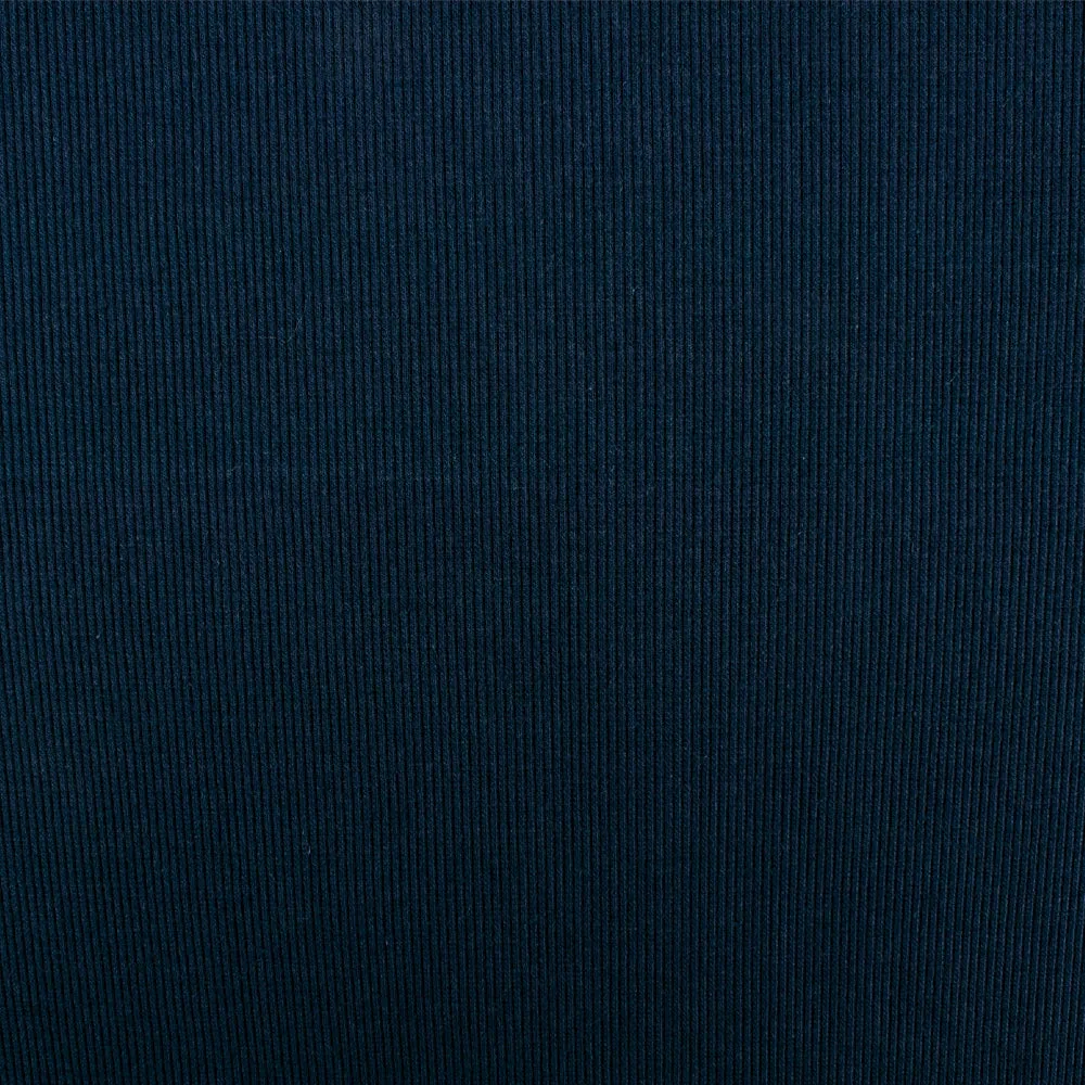 Rib Knit - 2X1 - Navy