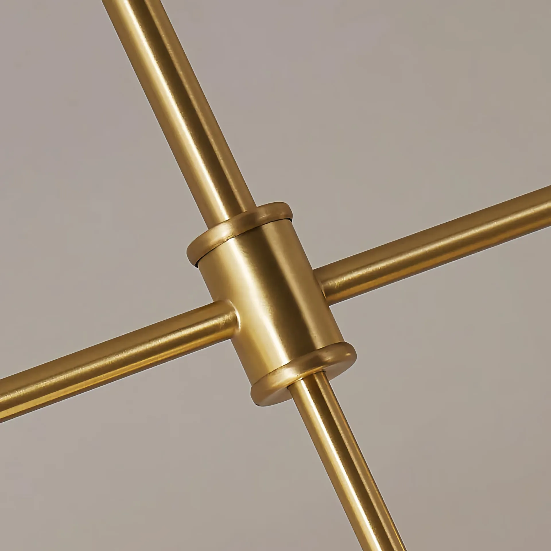 RISTA Brass Chandelier