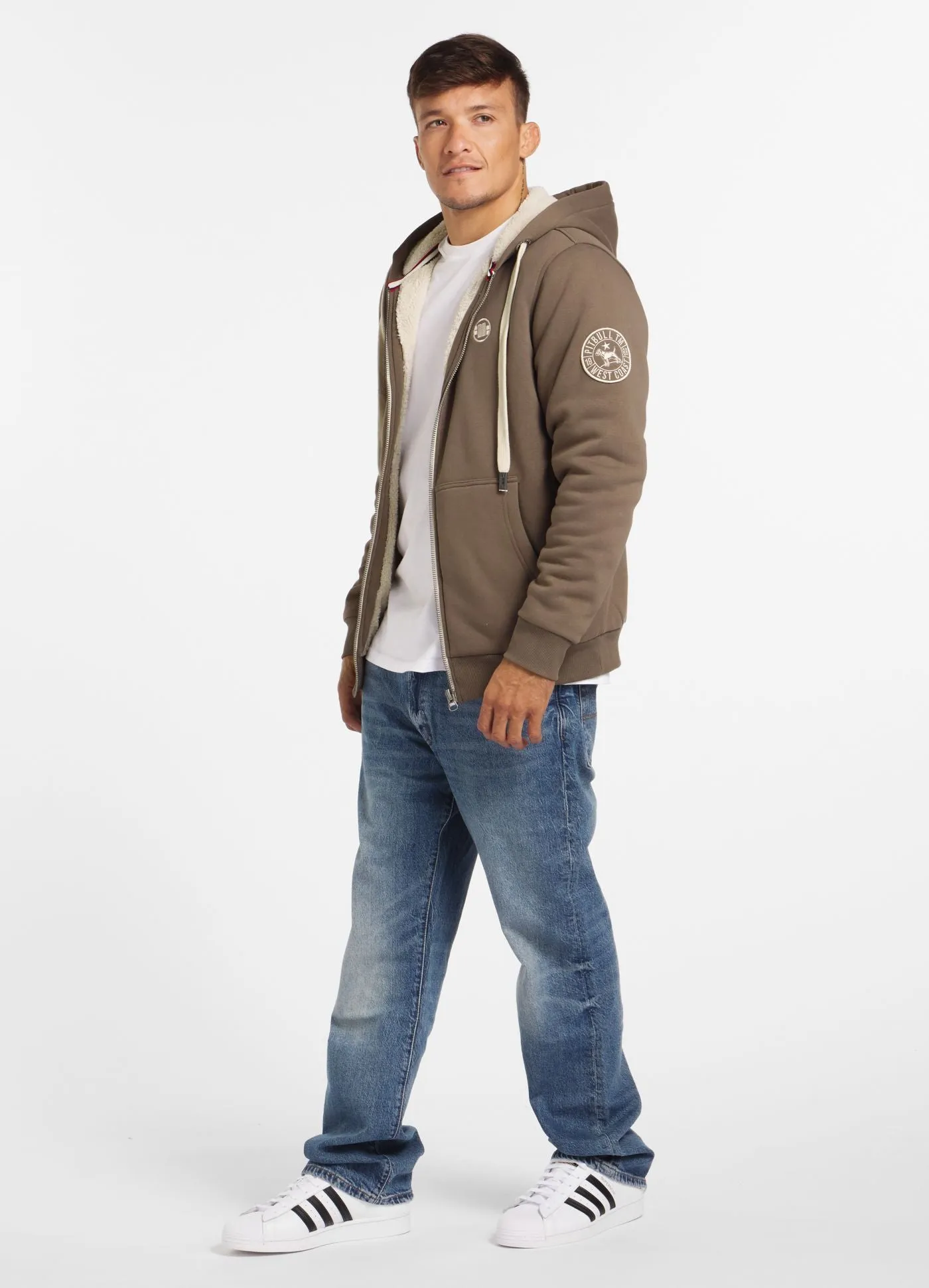 Ruffin II Sherpa Zip-Up Hoodie