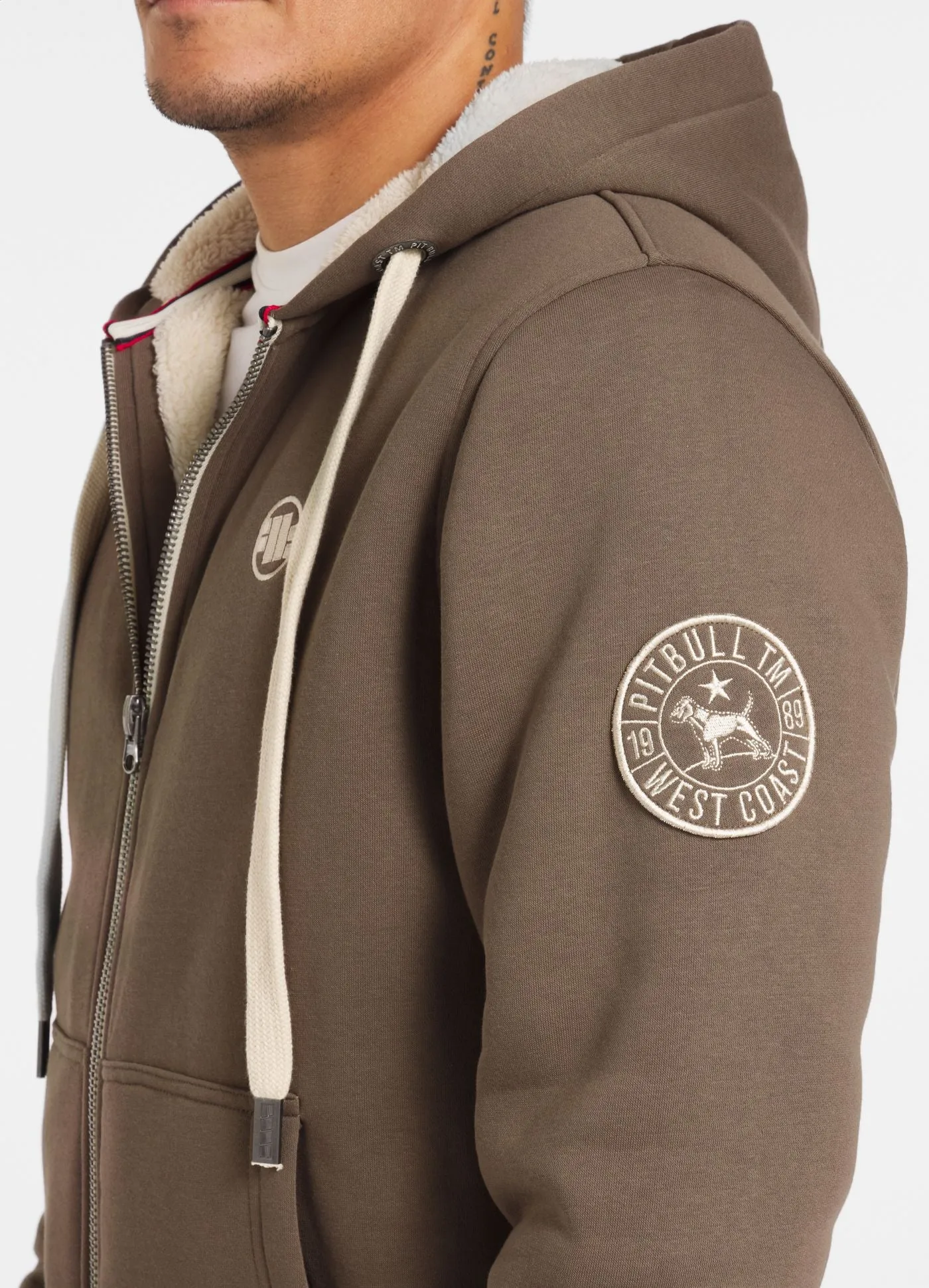 Ruffin II Sherpa Zip-Up Hoodie