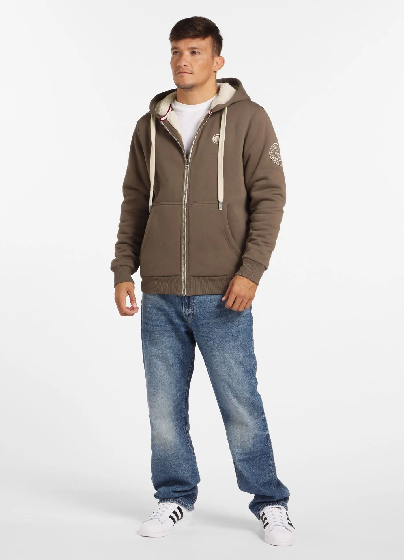 Ruffin II Sherpa Zip-Up Hoodie