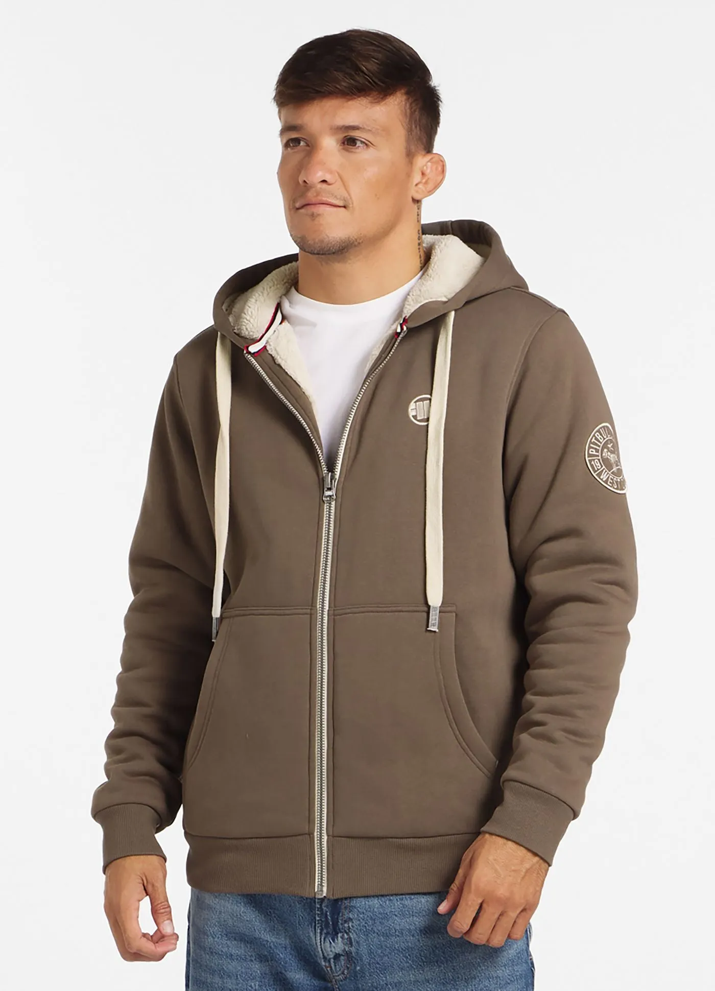 Ruffin II Sherpa Zip-Up Hoodie