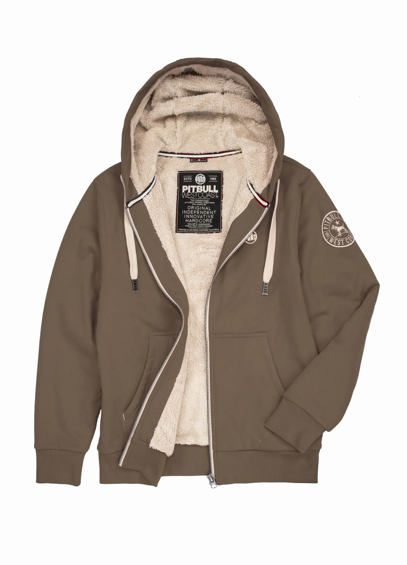 Ruffin II Sherpa Zip-Up Hoodie
