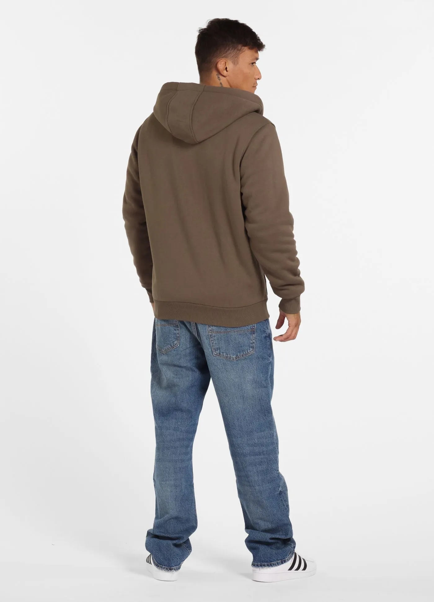 Ruffin II Sherpa Zip-Up Hoodie