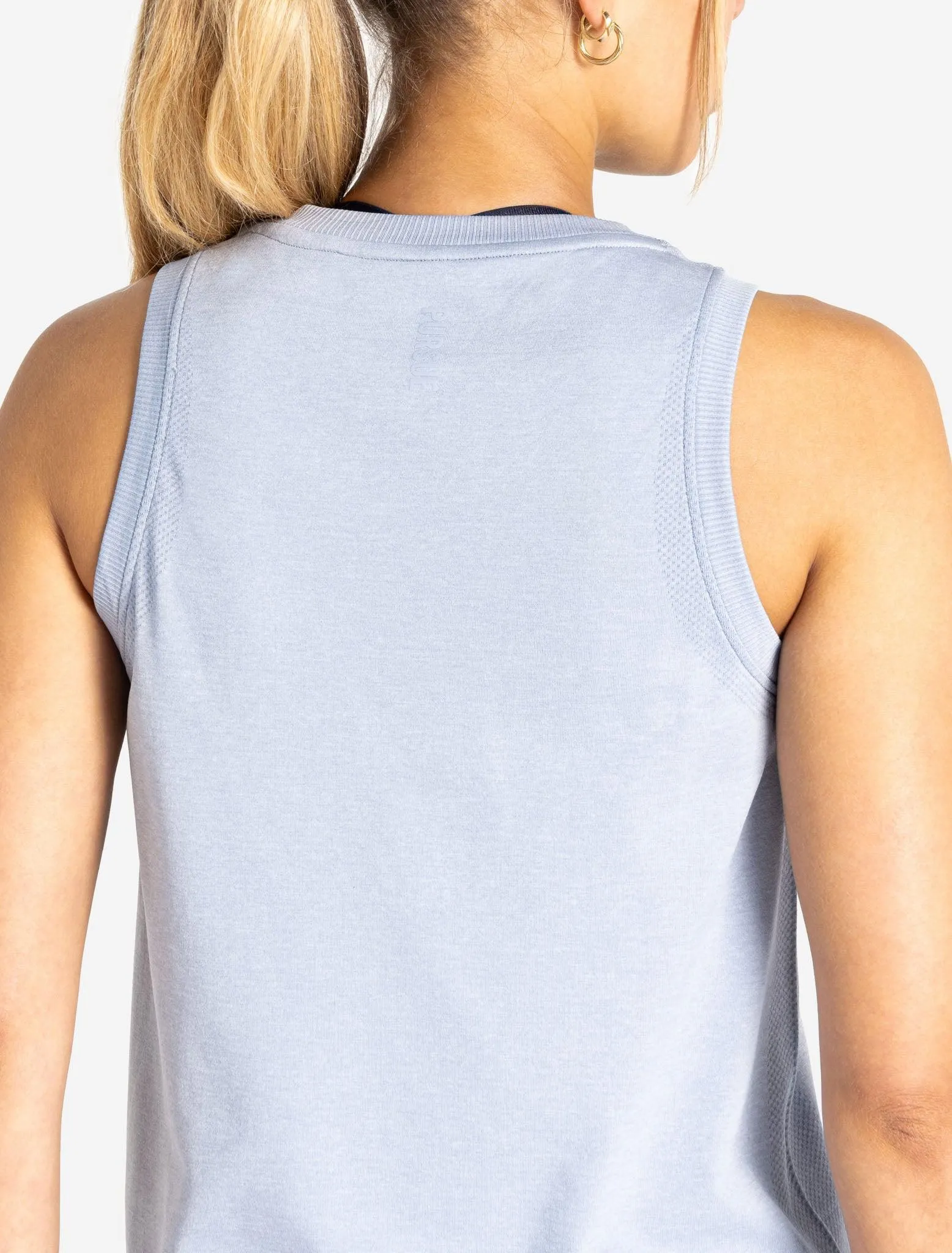 Seamless Tank - Blue Marl