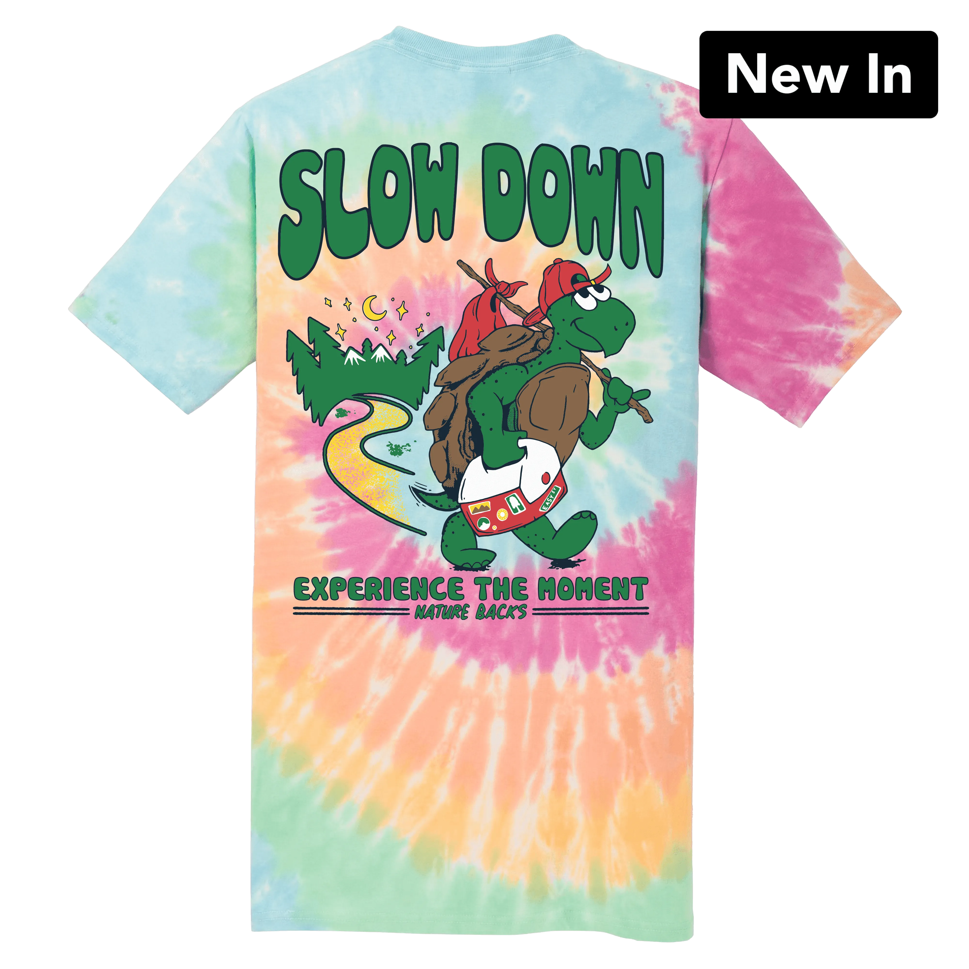 Slow Down - Rainbow Tie Dye