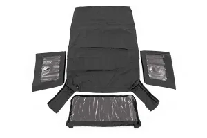 Soft Top - Replacement - Black - 4 Door - Jeep Wrangler JK (07-09)
