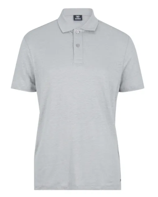 Strellson - Draven  Linen Polo, Silver