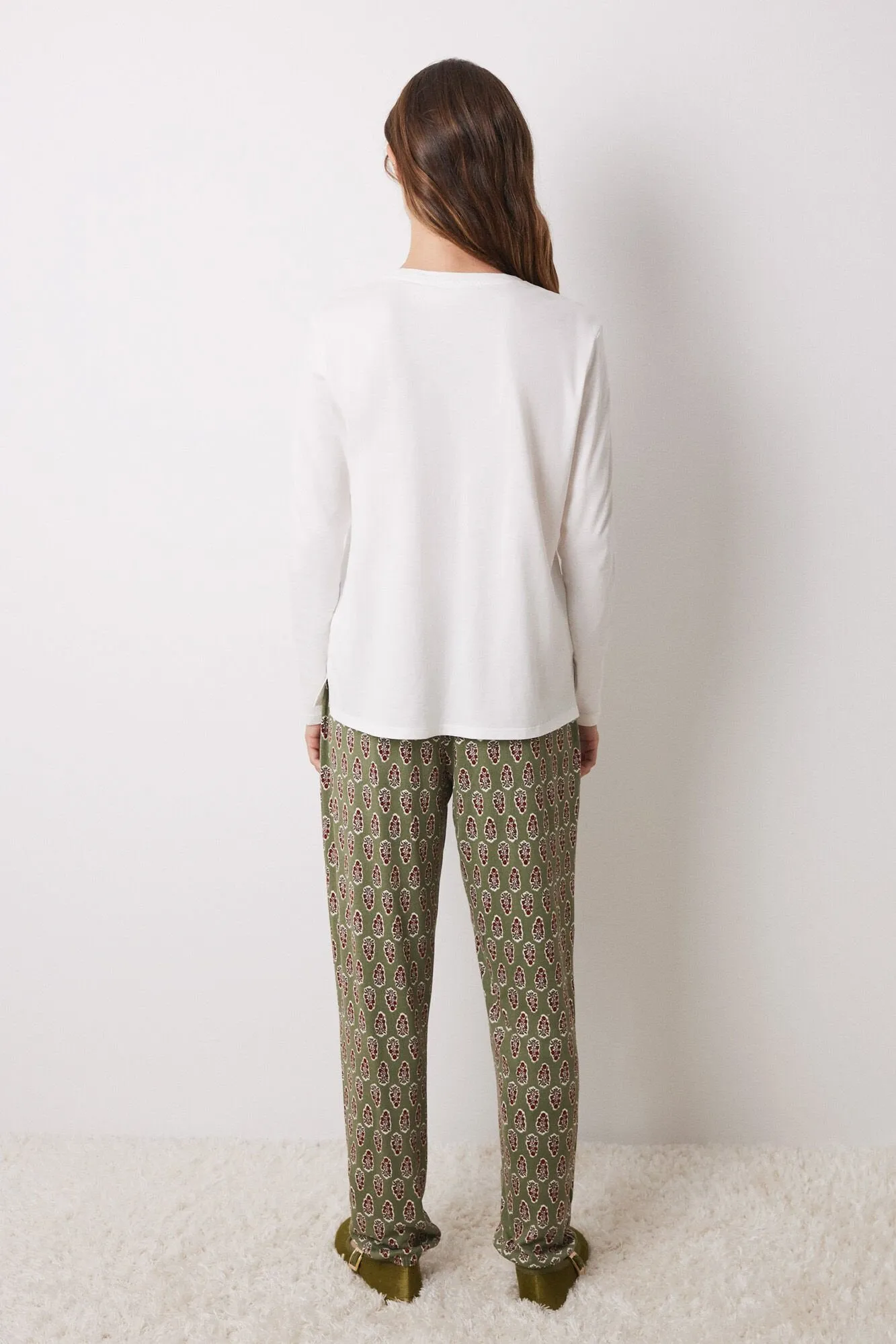 Super soft floral pyjamas pants